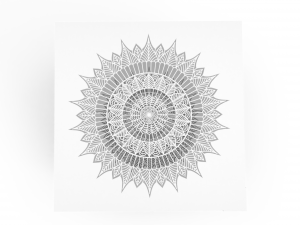 mandala patterned box 3Dモデル