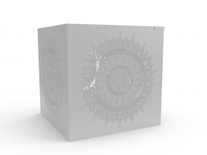 mandala patterned box 3Dモデル