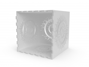 mandala patterned box 3Dモデル