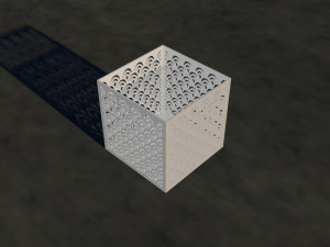 patterned box 3D Print Model