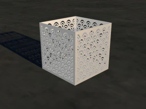 patterned box 3D Print Model