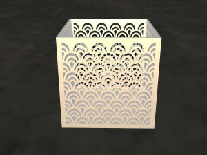 patterned box 3D Print Model