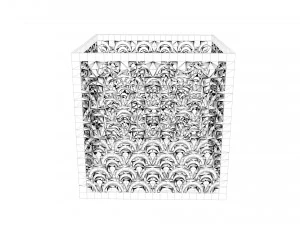 patterned box 3D Print Model