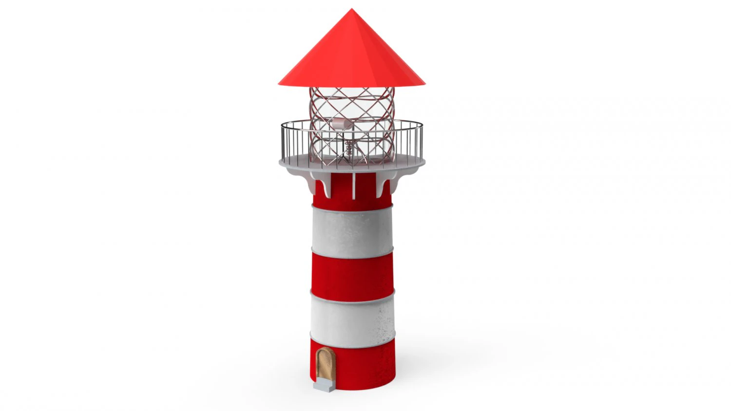 3d lighthouse 3D Model .c4d .max .obj .3ds .fbx .stl .blend 