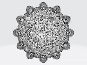 mandala layers 3D Print Model