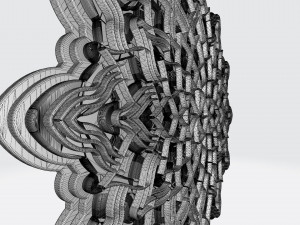mandala layers Model do druku 3D