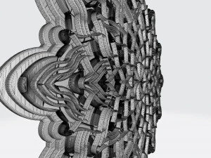 mandala layers 3D Print Model