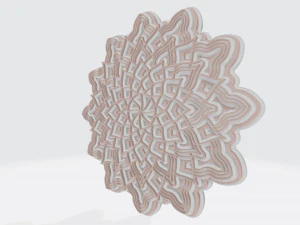 mandala layers 3D Print Model