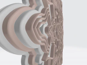 mandala layers 3D Print Model