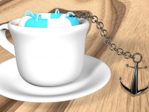 3d tea strainer model Model do druku 3D