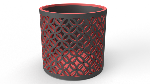 penholder model 3D 프린트 모델 .c4d .max .obj .3ds .fbx .stl .blend 