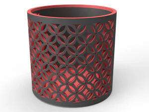 modelo de portalápices Modelo de impresión 3D