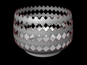 3d moroccan vase model 3D Print Model