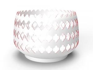 3d moroccan vase model 3Dプリントモデル