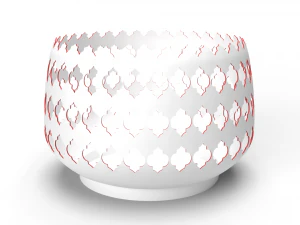 3d moroccan vase model 3D Print Model