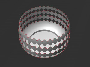 3d moroccan vase model 3D 打印模型