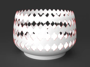 3d moroccan vase model 3D Print Model