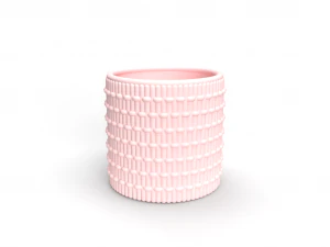 Detailed modern vase 3d print model 3D Print Model