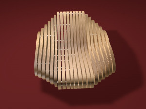 Parametric rocking chair 3Dモデル
