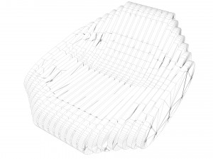 Parametric rocking chair 3Dモデル