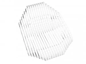 Parametric rocking chair 3D Model