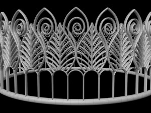 Tiara model Model 3D