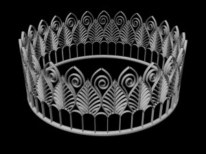 Tiara model Model 3D