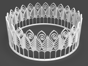 Tiara model Model 3D