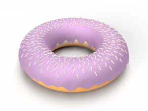 3D Doughnut 3D Models