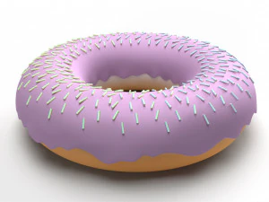 3D Пончик 3D Модель