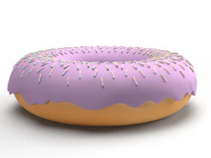 3D Пончик 3D Модель