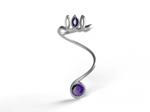 Anillo Curvo modelo 3d Modelo 3D