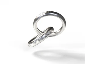 Silver ring 3D Model