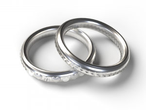 Silver ring 3Dモデル