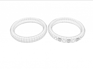Silver ring 3Dモデル
