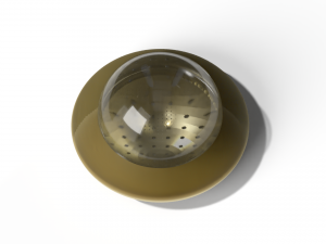 UFO Shaped Tea Strainer 3D Modell