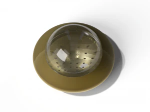 UFO Shaped Tea Strainer 3D Model