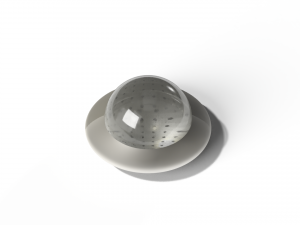 UFO Shaped Tea Strainer 3D Modell
