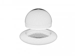 UFO Shaped Tea Strainer 3D Model