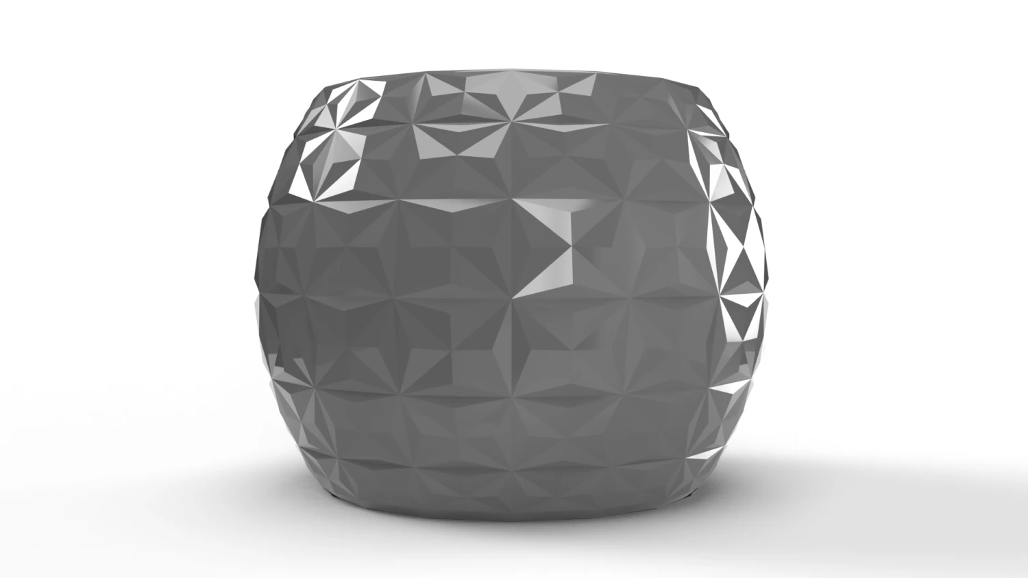 3D三角花瓶 3Dモデル .c4d .max .obj .3ds .fbx .stl .blend 