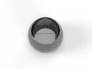 3D三角花瓶 3Dモデル