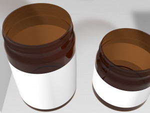 Glass Medicine Bottles Modelo 3D