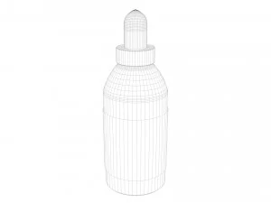 Dropper Bottle 3D Model