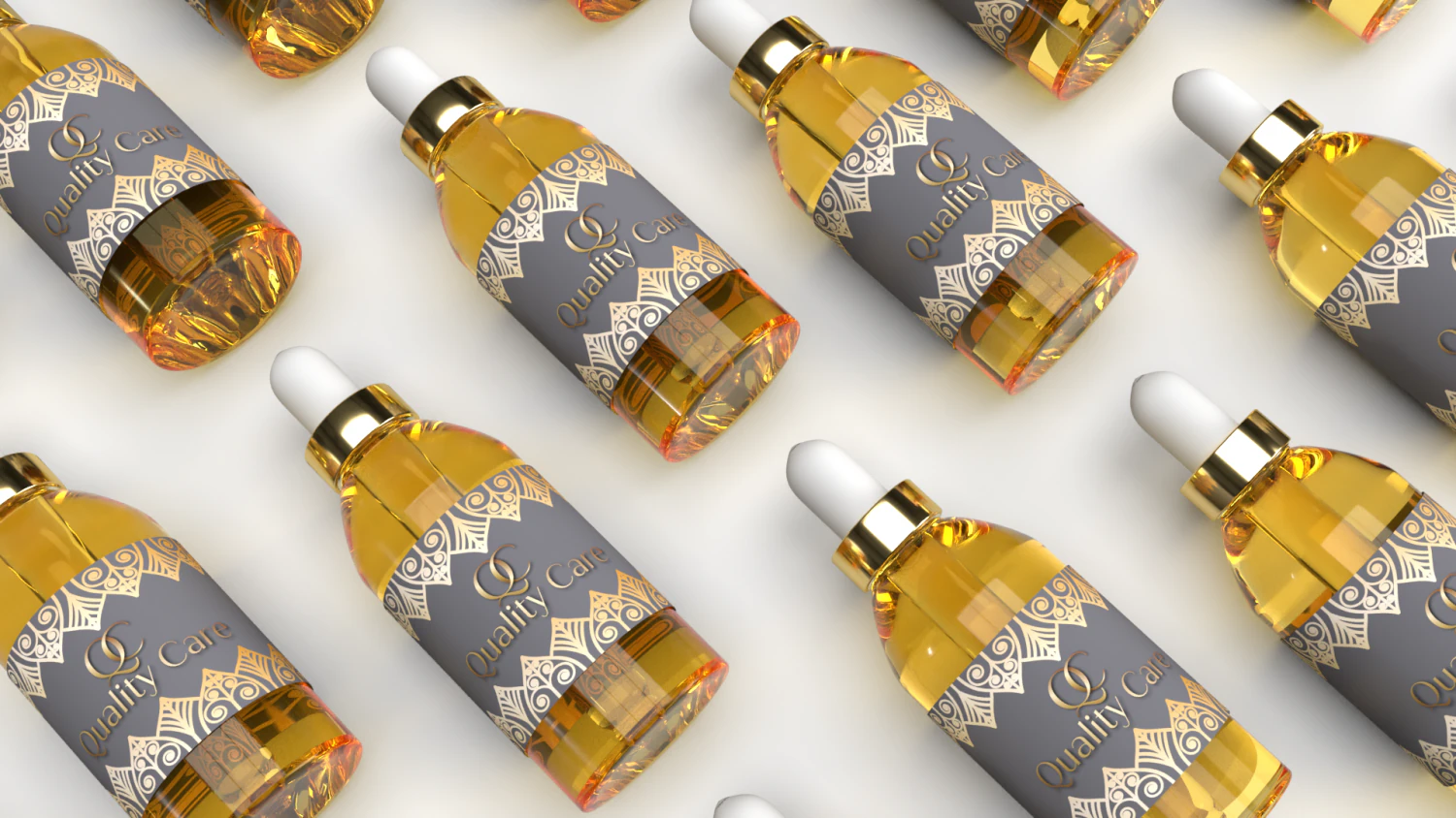 Dropper Bottle 3D Model .c4d .max .obj .3ds .fbx .stl .blend 