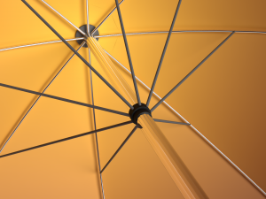 Low Poly Umbrella 3dModel 3D Модель