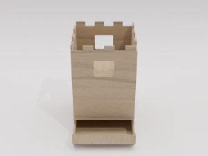 AA Battery Dispenser 3D Print Model
