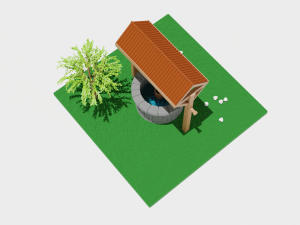 3D Water Well Modèle 3D