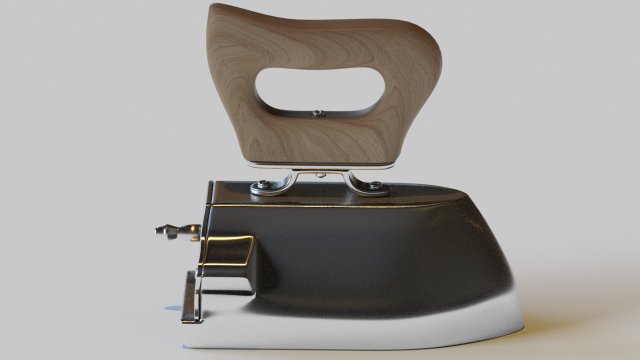 new retro flatiron Modelo 3D .c4d .max .obj .3ds .fbx .stl .blend