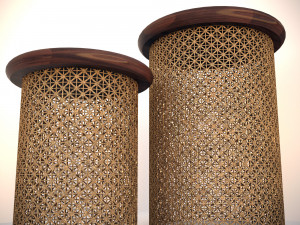 metal round coffee tables Modèle 3D