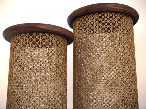 metal round coffee tables 3D Model